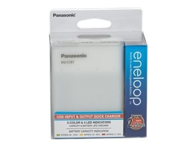 Kroviklis Panasonic ENELOOP BQ-CC87USB Powerbank, 2.25 val BOOM | Panasonic