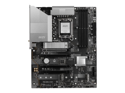 MSI PRO Z890-S WIFI | Processor family Intel | Processor socket LGA1851 | DDR5 UDIMM | Supported hard disk drive interfaces SATA, M.2 | Number of SATA connectors 4