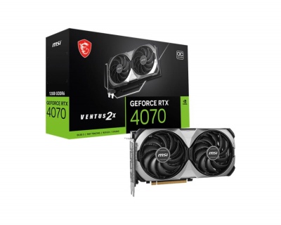 VGA PCIE16 RTX4070 12GB GDDR6/RTX4070 VEN 2X E1 12G OC MSI