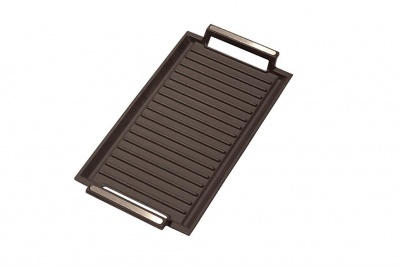 CATA | BBQ grill for induction, 22.8 x 43.2 x 3.8 cm | Black