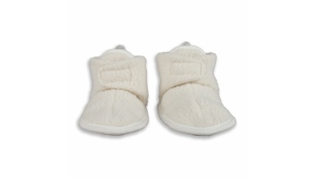 Jaunums! Lodger Slipper Teddy čībiņas, Cloud Dancer, 6-12m