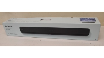 SALE OUT. DEMO, SCRATCHES ON BOTTOM AND BACK CORNERS | Sony | 2 ch Single Sound bar | HT-SF150 | DAMAGED PACKAGING | 30 W | Bluetooth | Black