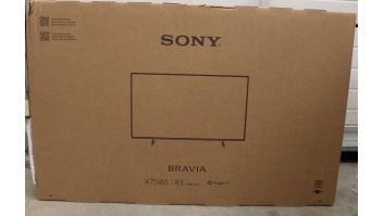 Sony | KD43X75WL | 43" (108cm) | Android | QFHD | Black | DAMAGED PACKAGING