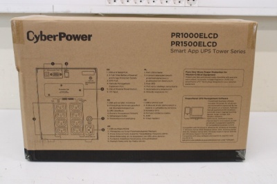 SALE OUT.CyberPower PR1500ELCD Smart App UPS Systems CyberPower Smart App UPS Systems PR1500ELCD 1500 VA 1350 W DAMAGED PACKAGING, SCRATCHES ON SIDE | CyberPower | Smart App UPS Systems | PR1500ELCD | 1500 VA | 1350 W | DAMAGED PACKAGING