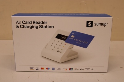 SALE OUT. SumUp Air Bundle Air Card Reader & Charging Station | Air Bundle Air Card Reader & Charging Station | 800604901 | DEMO