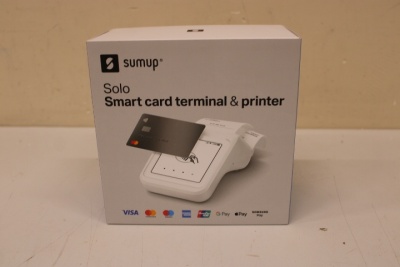 SALE OUT. SumUp Solo Card Reader With Receipt Printer | Solo Card Reader With Receipt Printer | 800620201 | USED AS DEMO