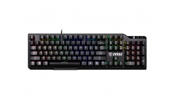 MSI | VIGOR GK41 LR | Gaming keyboard | Wired | US | Black