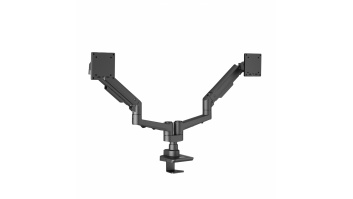 EDBAK Desk Mount | DMV02 Dual Swing Arm | Height adjustment, Tilt | 19-35 " | Maximum weight (capacity) 20 kg | Black