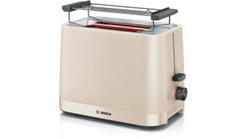 Bosch Compact Toaster | TAT3M127 MyMoment | Number of slots 2 | Housing material Plastic | Beige