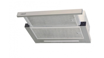 CATA Hood | ATH 61X | Telescopic | Energy efficiency class A+ | Width 60 cm | 605 m³/h | Touch control | LED | Silver Grey