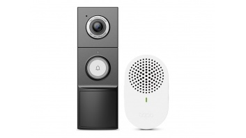 TP-LINK Video Doorbell Camera | Tapo D235 | 5 MP | 1.18mm/F1.8 | IP66 | H.264 | Micro SD, Max. 512