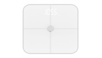 Adler Smart Bathroom Scale | AD 8187 | Maximum weight (capacity) 180 kg | Accuracy 100 g | Body Mass Index (BMI) measuring | White