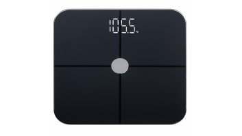 Adler Smart Bathroom Scale | AD 8187 | Maximum weight (capacity) 180 kg | Accuracy 100 g | Body Mass Index (BMI) measuring | Black