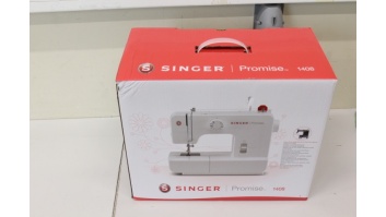 SALE OUT. | Singer | Sewing Machine | Promise 1408 | Number of stitches 8 | Number of buttonholes 1 | White | DAMAGED PACKAGING