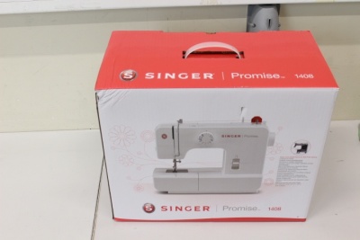 SALE OUT. | Singer | Sewing Machine | Promise 1408 | Number of stitches 8 | Number of buttonholes 1 | White | DAMAGED PACKAGING