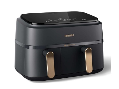 Philips Airfryer | NA352/00 | Power 2750 W | Capacity 9 L | Rapid Air technology | Charcoal Grey/Copper