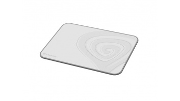 Genesis | Mouse Pad | Carbon 400 M Logo | 250 x 350 x 3 mm | Gray/White