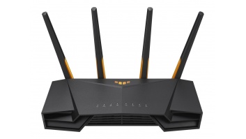 Dual Band WiFi 6 Gaming Router | TUF-AX3000 | 802.11ax | 2402+574 Mbit/s | 10/100/1000 Mbit/s | Ethernet LAN (RJ-45) ports 4 | Mesh Support Yes | MU-MiMO Yes | No mobile broadband | Antenna type 4xExternal | 1 x USB 3.2 Gen 1