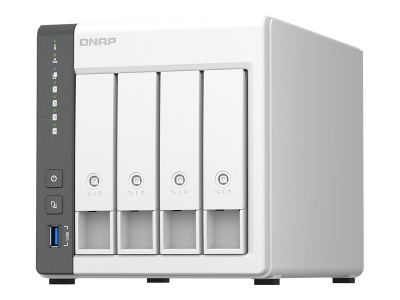 QNAP | 4 Bay ARM | TS-433-4G | Cortex-A55 | ARM 4-core | Processor frequency 2.0 GHz | 4 GB | On board (non-expandable)