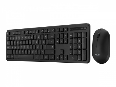 Asus | Keyboard and Mouse Set | CW100 | Keyboard and Mouse Set | Wireless | Mouse included | Batteries included | UI | Black