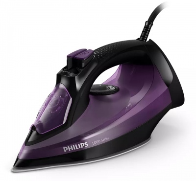 Philips | DST5030/80 | Steam Iron | 2400 W | Water tank capacity 320 ml | Continuous steam 45 g/min | Dark Purple