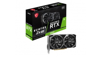 MSI | GeForce RTX 3050 VENTUS 2X XS 8G OC | NVIDIA | 8 GB | GeForce RTX 3050 | GDDR6 | HDMI ports quantity 1 | PCI Express Gen 4 x8 | Memory clock speed 14000 MHz