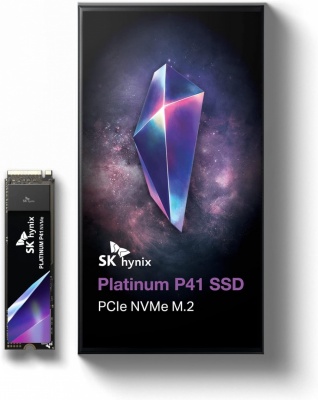 SK Hynix Platinum P41 SSD | 500 GB | SSD form factor M.2 2280 | Solid-state drive interface PCIe Gen4x4 | Read speed 7000 MB/s | Write speed 4700 MB/s