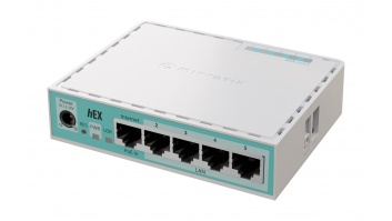 MikroTik RouterBOARD hEX | E50UG | 10/100/1000 Mbit/s | Ethernet LAN (RJ-45) ports 5 | Mesh Support No | MU-MiMO No | No mobile broadband