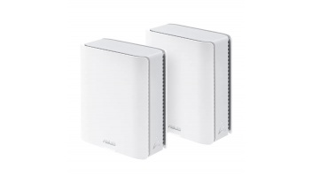 Asus | Tri-band WiFi 7 Smart AiMesh Extendable Router | ZenWiFi BT8 (2pk) | 802.11be | 14000 Mbit/s | Ethernet LAN (RJ-45) ports 4 | Mesh Support Yes | MU-MiMO Yes | 4G/5G | Antenna type Internal | 1