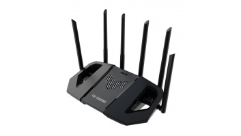 Asus | Dual Band WiFi 7 Extendable Gaming Router | TUF Gaming BE6500 | 802.11be | 6500 Mbit/s | Ethernet LAN (RJ-45) ports 4 | Mesh Support Yes | MU-MiMO Yes | Antenna type External fixed | 1