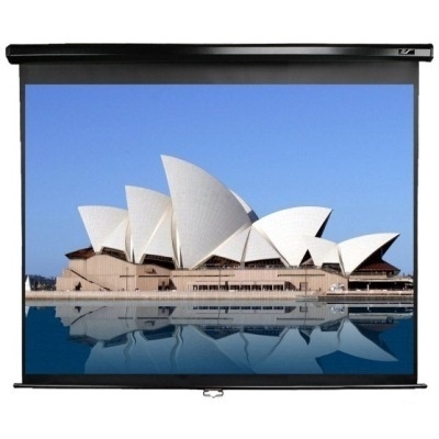 Elite Screens | Manual Series | M113UWS1 | Diagonal 113 " | 1:1 | Viewable screen width (W) 203 cm | Black