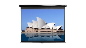 Elite Screens | Manual Series | M113UWS1 | Diagonal 113 " | 1:1 | Viewable screen width (W) 203 cm | Black