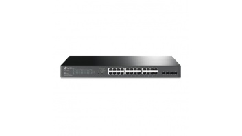 TP-LINK | JetStream 28-Port Gigabit Smart Switch | TL-SG2428P | Web Managed | Rackmountable | SFP ports quantity 4 | PoE+ ports quantity 24 | Power supply type Single