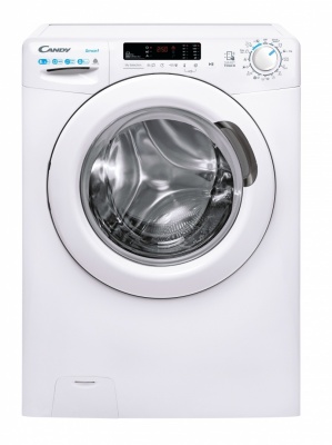 Candy | Washing Machine with Dryer | CSWS 4852DWE/1-S | Energy efficiency class C | Front loading | Washing capacity 8 kg | 1400 RPM | Depth 53 cm | Width 60 cm | Display | LCD | Drying system | Drying capacity 5 kg | Steam function | Near Field Communica