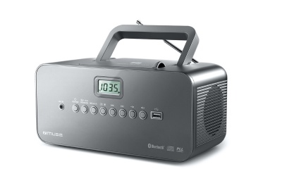 Muse | Portable Bluetooth, Radio CD/MP3 Player With USB | M-30BT | Bluetooth | Black | Portable | Wireless connection