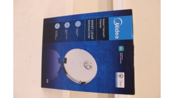 SALE OUT. Midea M9 Robot Vacuum Cleaner, White | Midea | Robot Vacuum Cleaner | M9 | Wet&Dry | Operating time (max) 180 min | Lithium Ion | 5200 mAh | Dust capacity 0.25 L | 4000 Pa | White | DAMAGED PACKAGING, DEMO