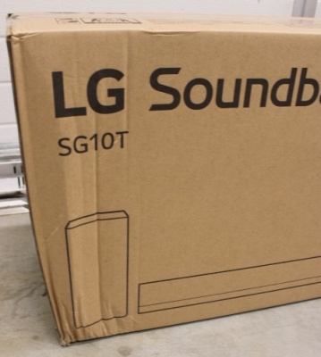 SALE OUT. LG Soundbar SG10TY  for TV with Dolby Atmos 3.1 Channel | LG | Soundbar Sound System with Dolby Atmos and 3.1 Channels | SG10TY | DAMAGED PACKAGING | Bluetooth