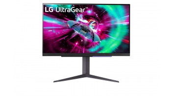 LG | UltraGear UHD Gaming Monitor | 27GR93U-B.AEU | 27 " | IPS | UHD | 16:9 | 144 Hz | 1 ms | 3840 x 2160 | HDMI ports quantity 2