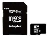 Silicon Power | 8 GB | MicroSDHC | Flash memory class 10 | SD adapter