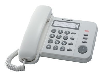 Panasonic | Corded Phone | KX-TS520FXW | White