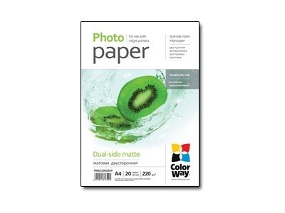 220 g/m² | A4 | Matte Dual-Side Photo Paper