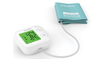 iHealth | Track | KN-550BT | White/Blue | Calculation of blood pressure (systolic and diastolic), Calculation of heart rate | 4 | Wireless Bluetooth connection | Automatic | Weight 438 g