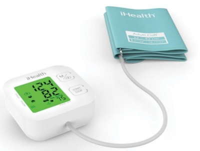 iHealth | Track | KN-550BT | White/Blue | Calculation of blood pressure (systolic and diastolic), Calculation of heart rate | 4 | Wireless Bluetooth connection | Automatic | Weight 438 g