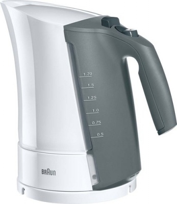 Braun | WK 300 | Standard kettle | 2200 W | 1.7 L | Plastic | 360° rotational base | White