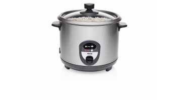 Tristar | RK-6127 | Rice cooker | 500 W | Black/Stainless steel