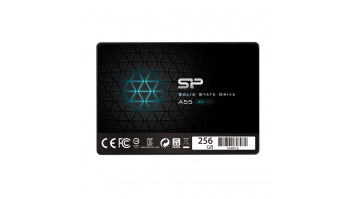 Silicon Power | A55 | 256 GB | SSD form factor 2.5" | Solid-state drive interface SATA | Read speed 550 MB/s | Write speed 450 MB/s