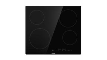 Gorenje | Hob | ECT641BSC | Vitroceramic | Number of burners/cooking zones 4 | Touch | Timer | Black | Display