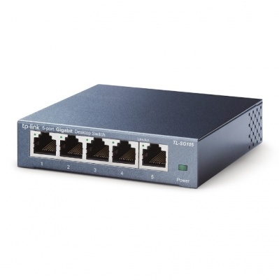 TP-LINK | Switch | TL-SG105 | Unmanaged | Desktop | Gigabit Ethernet (copper) ports quantity 5 | Power supply type External | 24 month(s)