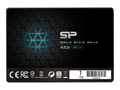 Silicon Power | A55 | 1000 GB | Solid-state drive interface SATA | Read speed 560 MB/s | Write speed 530 MB/s