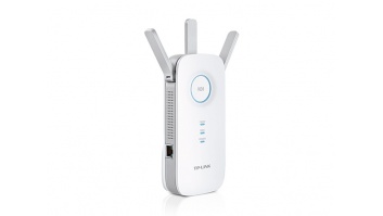 TP-LINK | Extender | RE450 | 802.11ac | 2.4GHz/5GHz | 450+1300 Mbit/s | 10/100/1000 Mbit/s | Ethernet LAN (RJ-45) ports 1 | MU-MiMO No | no PoE | Antenna type 3xExternal